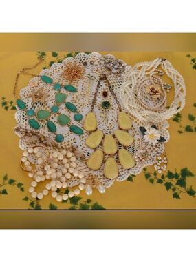Vintage to Modern WEARABLE Costume Jewelry 20+ Trifari, P, and Japan